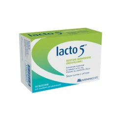 Montefarmaco Lacto 5 Helico Integratore Alimentare di Fermenti Lattici 28 Bustine