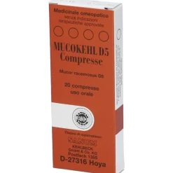 Mucokehl D5 Medicinale Omeopatico 20 Compresse
