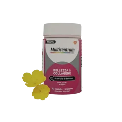 Multicentrum Bellezza e Collagene Integratore Pelle 30 Capsule