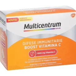 Multicentrum Difese Immunitarie Integratore di Vitamina C Formato Convenienza 28 Bustine