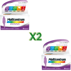 Multicentrum Donna Integratore Vitaminico per Benessere Femminile 120 Compresse