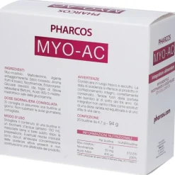 Myo-Ac Integratore per Acne Causato da Ovaio Policistico 20 Bustine