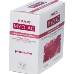 Myo-Ac Integratore per Acne Causato da Ovaio Policistico 20 Bustine
