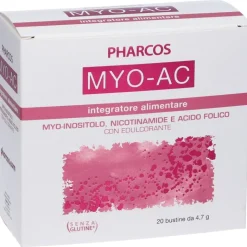 Myo-Ac Integratore per Acne Causato da Ovaio Policistico 20 Bustine