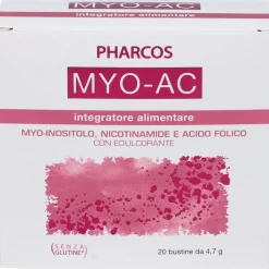 Myo-Ac Integratore per Acne Causato da Ovaio Policistico 20 Bustine