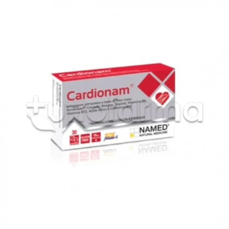 Named Cardionam Integratore per il Colesterolo 30 Compresse