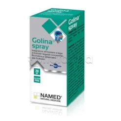 Named Golina Spray Integratore per le Difese Immunitarie e Mal di Gola 20ml