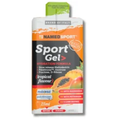 Named Sport Gel Integratore Energetico Sportivi Gusto Tropical 25 ml