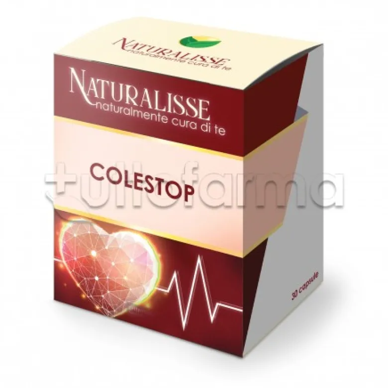 Naturalisse Colestop Integratore per il Colesterolo 30 Capsule