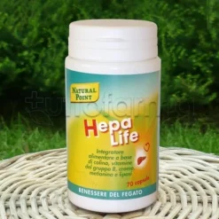 Natural Point Hepalife Integratore per Abbassare Colesterolo 70 Capsule