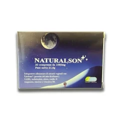 Naturalson Integratore per Rilassamento e Sonno 20 Compresse
