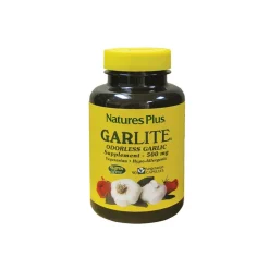 Natures Plus Garlite Aglio Inodore per Benessere 90 Capsule
