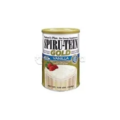 Natures Plus Spirutein Gold Polvere Vaniglia per Dieta Vegetariana 468g