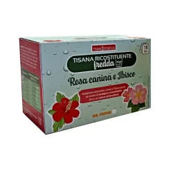 Naturplus Tisana Fredda Ricostituente Rosa Canina e Ibisco 18 Bustine