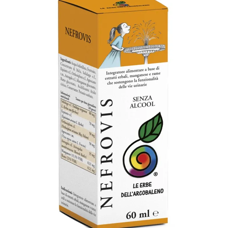 Nefrovis Gocce Vie Urinarie e Drenaggio 60 ml