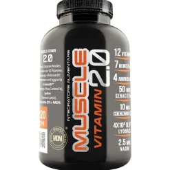 Net Muscle Vitamin 2.0 Multivitaminico Sportivo con Creatina e BCAA 120 Compresse
