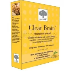 New Nordic Clear Brain Integratore per la Memoria 120 Compresse