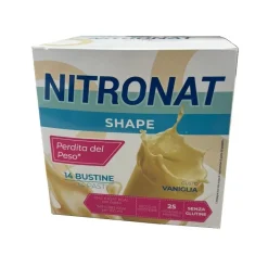 Nitronat Shape Vaniglia per Controllo Peso 14 Bustine da 31 g