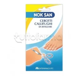 Nok San Cerotti Callifugo Ritagliabile per Callosità Confezione da 2 Pezzi