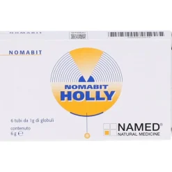 Nomabit Holly Fiori di Bach per Benessere Emotivo 6 Tubi Monodose