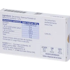 Nomabit Mimulus Fiori di Bach per Paure e Timidezza 6g Globuli Monodose