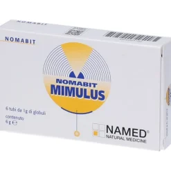 Nomabit Mimulus Fiori di Bach per Paure e Timidezza 6g Globuli Monodose