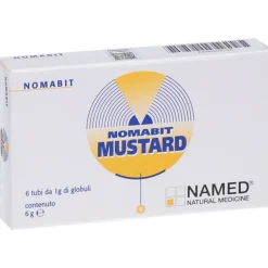 Nomabit Mustard Fiori di Bach per Stabilità Emotiva 6 gr Globuli Monodose