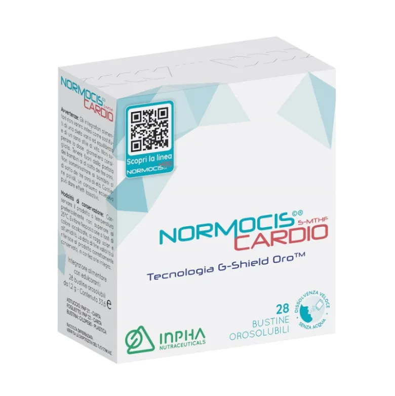 Normocis Cardio Integratore Equilibrio Omocisteina 28 Bustine