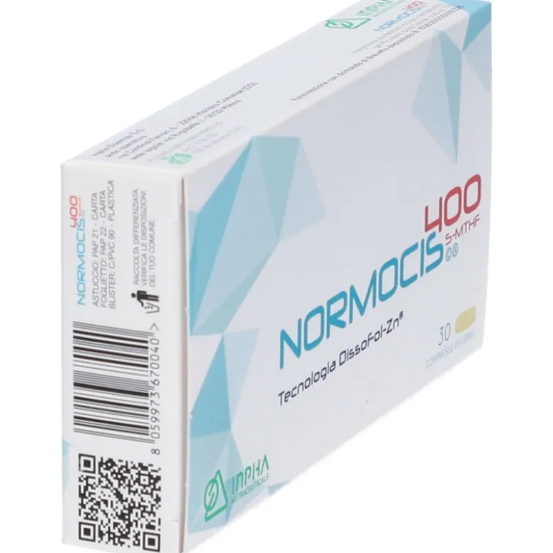 Normocis 400 Integratore per Controllo Omocisteina 30 Compresse