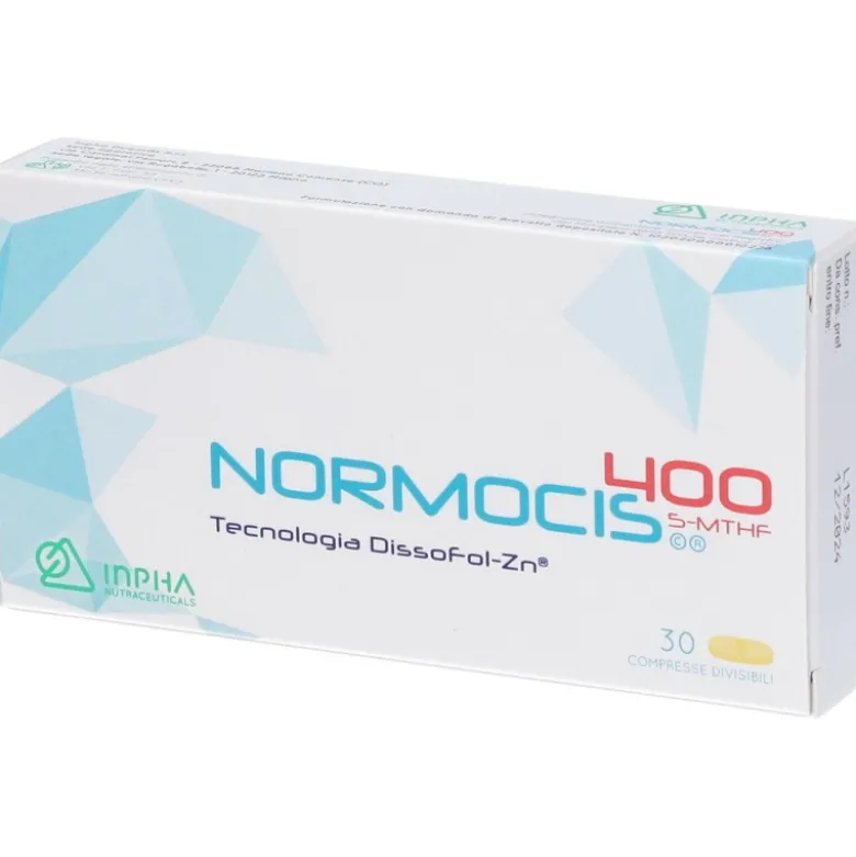 Normocis 400 Integratore per Controllo Omocisteina 30 Compresse