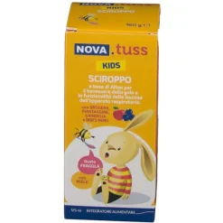 Nova Tuss Kids Sciroppo per Benessere Gola 160 g (125 ml)