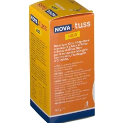 Nova Tuss Kids Sciroppo per Benessere Gola 160 g (125 ml)