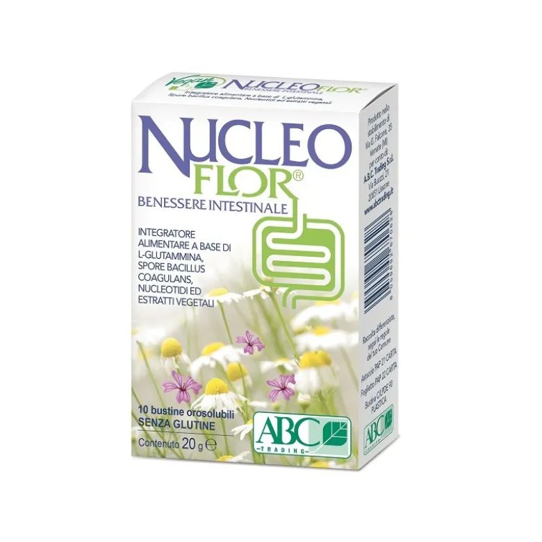 Nucleoflor Intestino per Benessere Intestinale 10 Stickpack