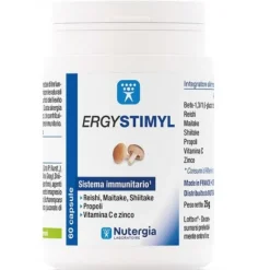 Nutergia Ergystimyl Integratore per Sistema Immunitario 60 Capsule