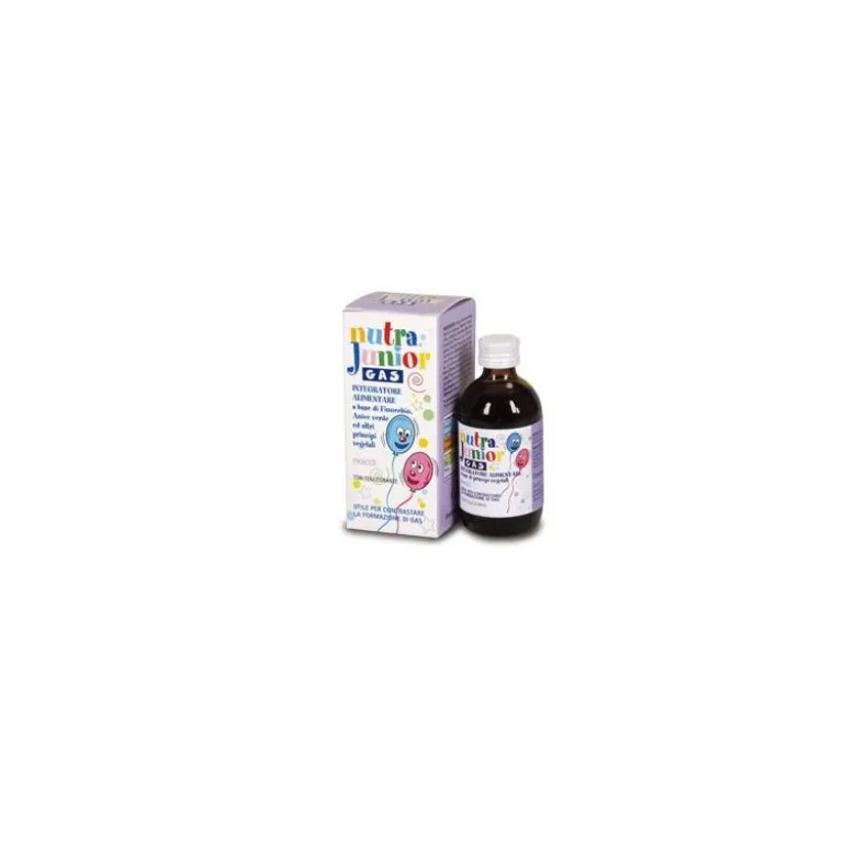 Nutra Junior Gas Integratore per Intestino Bambini Gocce 50ml