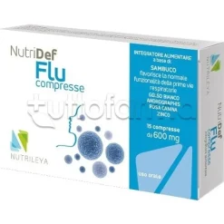 Nutridef Flu per Vie Respiratorie e Difese Immunitarie 15 Compresse