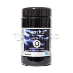Nutriva Omega 3 TG Integratore Alimentare Cardiovascolare 90 Softgel