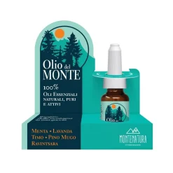 Olio del Monte Balsamico Oli Essenziali Menta Pino Mugo 10 ml