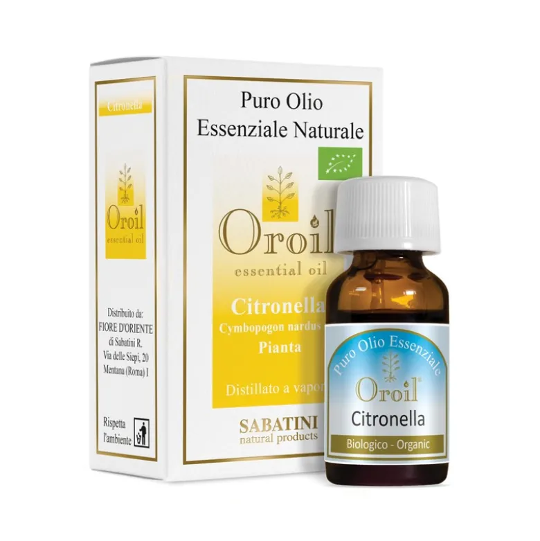 Olio Essenziale di Citronella Puro 10ml