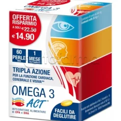 Omega 3 ACT 60 Perle Mini 540mg