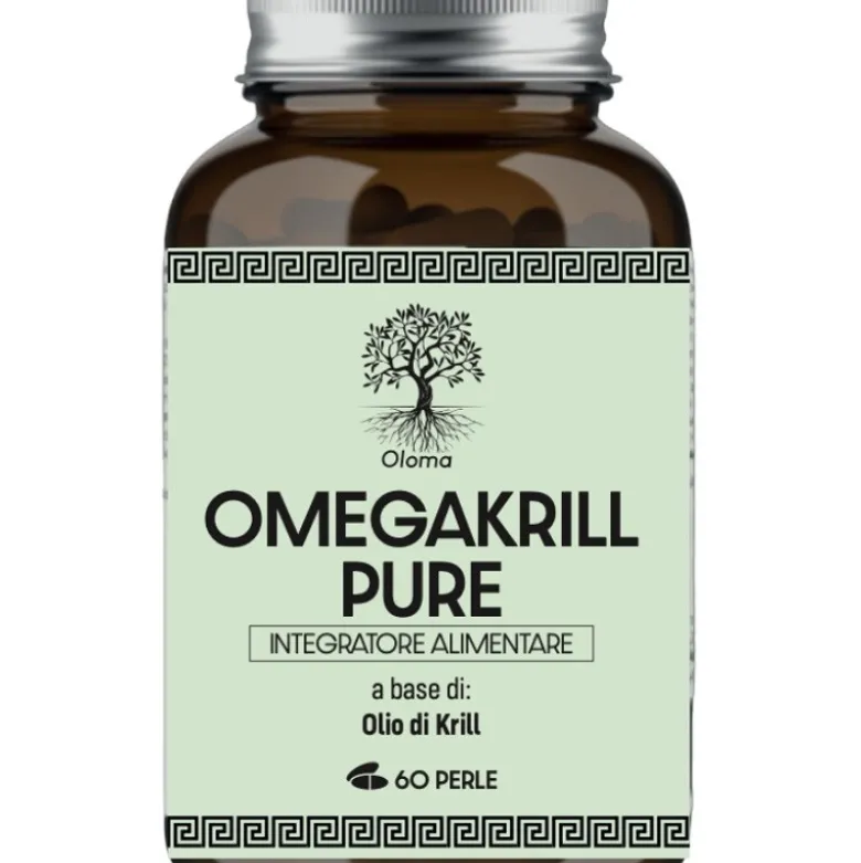 Omegakrill Pure Integratore Omega 3 Krill 60 Perle