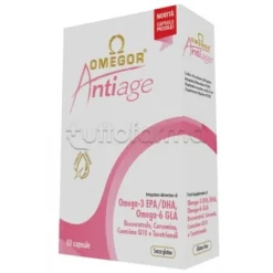 Omegor Antiage Integratore Antietà 60 Capsule