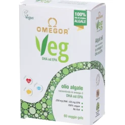 Omegor Veg Integratore per Vista 60 Capsule