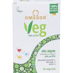 Omegor Veg Integratore per Vista 60 Capsule