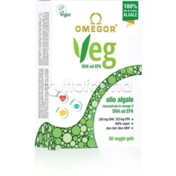 Omegor Veg Integratore per Vista 60 Capsule