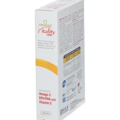 Omegor Vitality 1000 Integratore di Omega 3 30 Capsule Molli