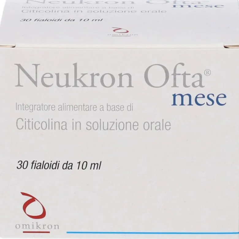 Omikron Neukron Ofta Mese Integratore per Vista e Occhi 30 Fiale da 10ml