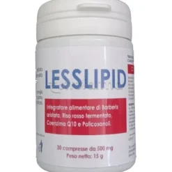 Omniaequipe Lesslipid Integratore per il Colesterolo 30 Compresse