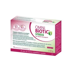 OMNi BiOTiC Stress con vitamine del gruppo B per Equilibrio Intestinale 14 Bustine da 3 g