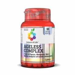 Optima Naturals Ageless Complex Integratore Antiossidante 60 Capsule Vegetali